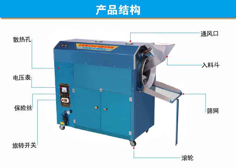 炒貨機(jī)結(jié)構(gòu)圖